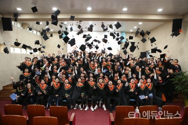 오는 5.1일 홈 커밍데이를 갖는 서울도시과학기술고등학교 첫 졸업생들. 2019.4.30. (사진=서울시교육청)