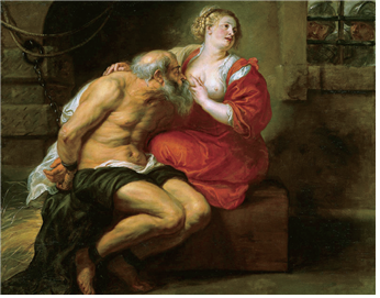 시몬과 페로(로마인의 자비), 페테르 루벤스 작품(1630년 경)
