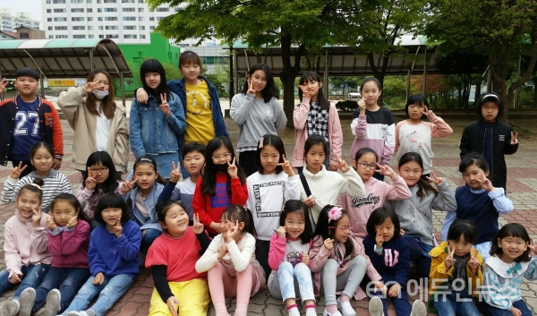 문정초등학교 합창동아리 학생들(사진=광주시교육청)