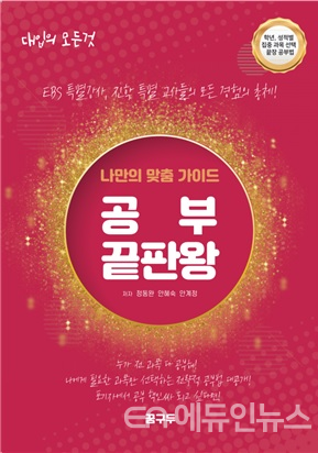 '공부끝판왕'(정동완, 안혜숙, 안계정 공저, 꿈구두) 책 표지