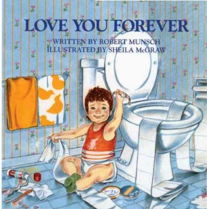 영어 그림책 Love you forever 표지(로버트 먼치 저,  FireflyBooksLtd, 1988)