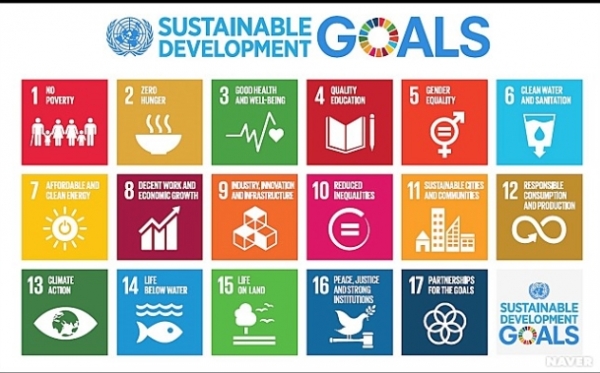 UN이 발표한 지속가능발전목표(출처=네이버지식백과)