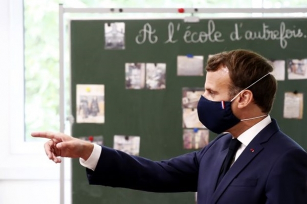 엠마뉴엘 마크롱(Emmanuel Macron) 프랑스 대통령.(사진=www.huffingtonpost.fr)
