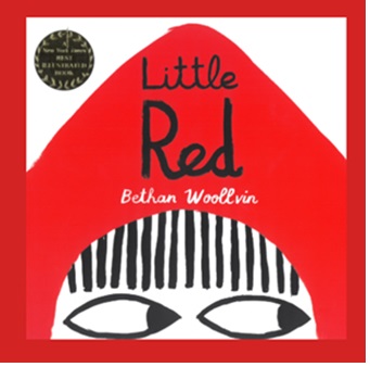 그림책 'Little Red' 표지(Bethan Woollvin 글, Macmillan Children's Books)