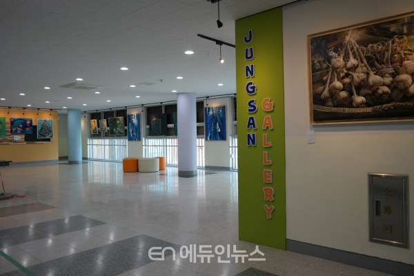 인천중산중학교에 개관한 ‘참살이 미술관’ 전경. (사진제공=참살이 미술관)